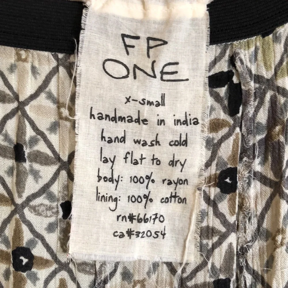 FP ONE Banjara Printed  BohoMaxi Skirt - Picture 4 of 9